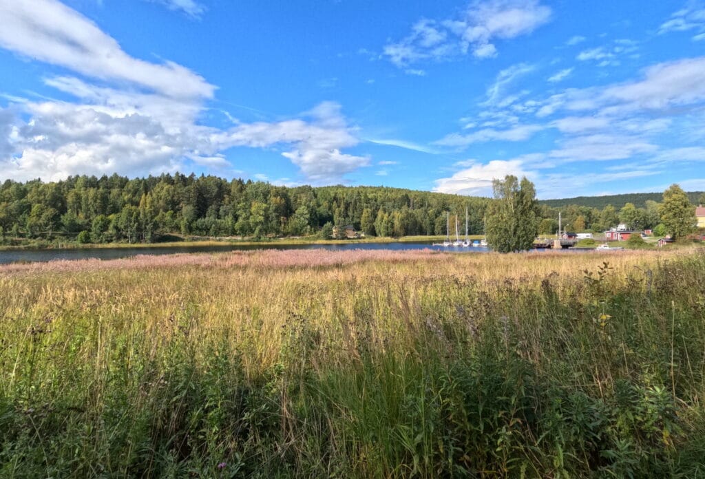 Views in Ullanger on the Höga Kusten Leden