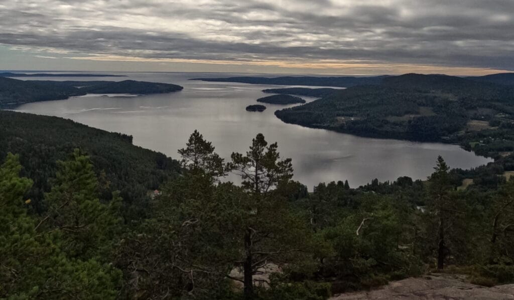 Views from Fäberget on the Höga Kusten Leden